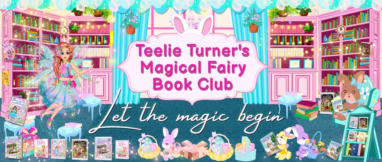Welcome to Teelie Turner Magical Fairy Book CLub Fairy